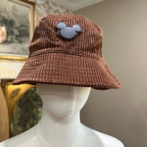 H&M Disney Brown Corduroy Kids Bucket Hat